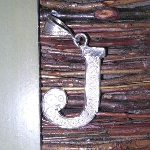 "J" pendant
